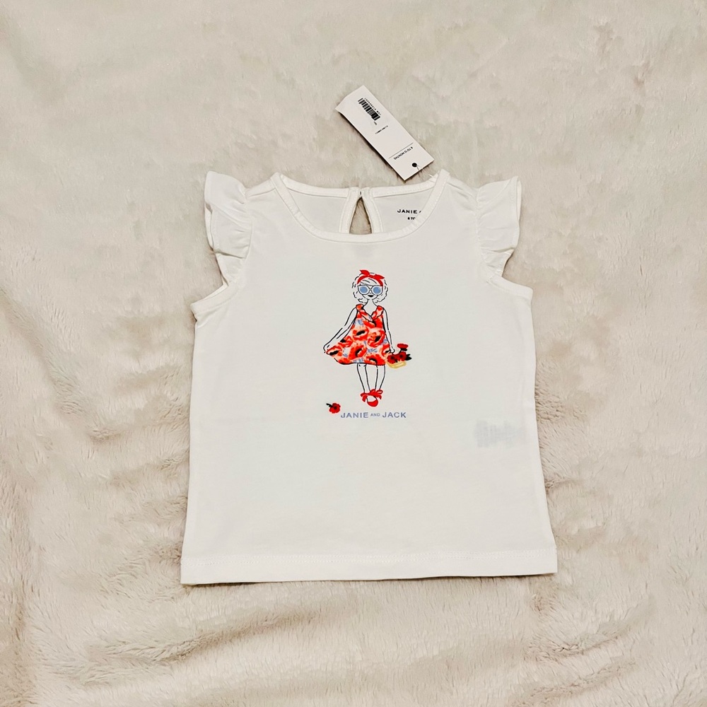 NEW Janie & Jack girls shirt